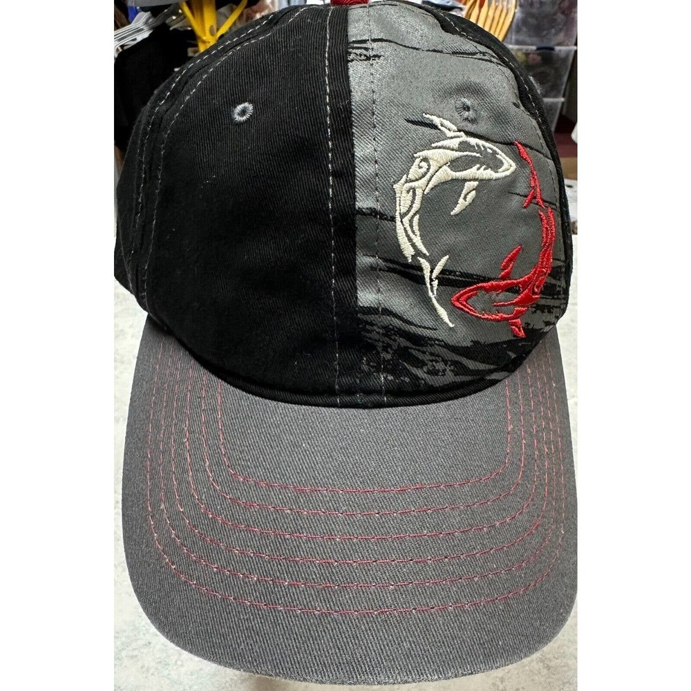 Crazy Shirts Strap‎ Back Hat Adjustable Fish Motif Embroidered Outdoors